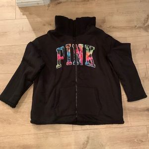 VS PINK ZIP UP JACKET